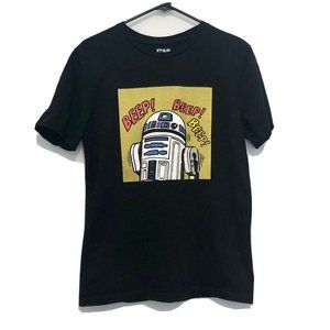 Star Wars Zara Collection R2-D2 Beep Beep Graphic Shirt Men Size Small